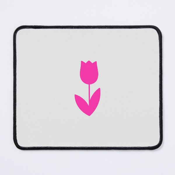 Item preview, Minimal Neon Pink Tulip Modern Botanical Graphic Design designed and sold by GemsAnatomy.