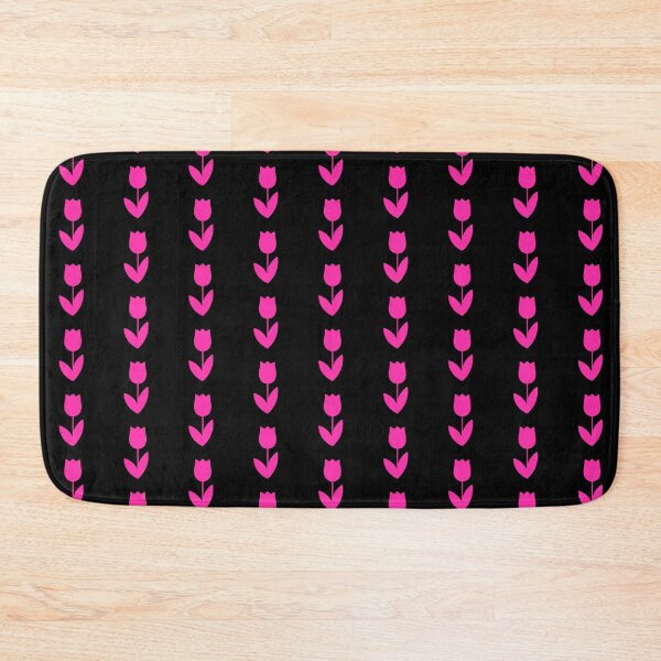 Item preview, Minimal Neon Pink Tulip Modern Botanical Graphic Design designed and sold by GemsAnatomy.