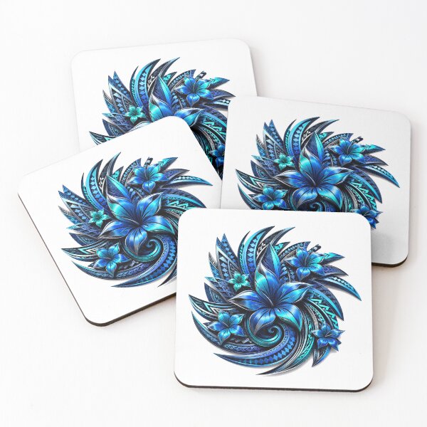 Item preview, Azure Warrior Bloom: Pacific Strength in Motion designed and sold by BlissBlvdShop.