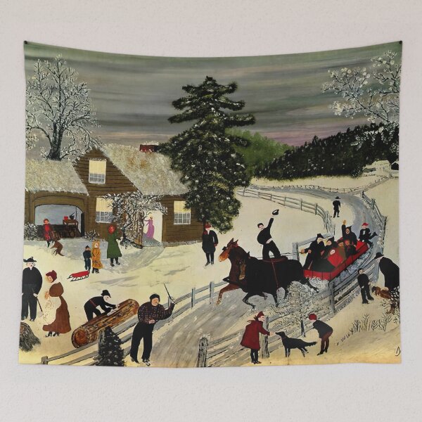 Item preview, grandma moses paintings designed and sold by Bivrgagnon.