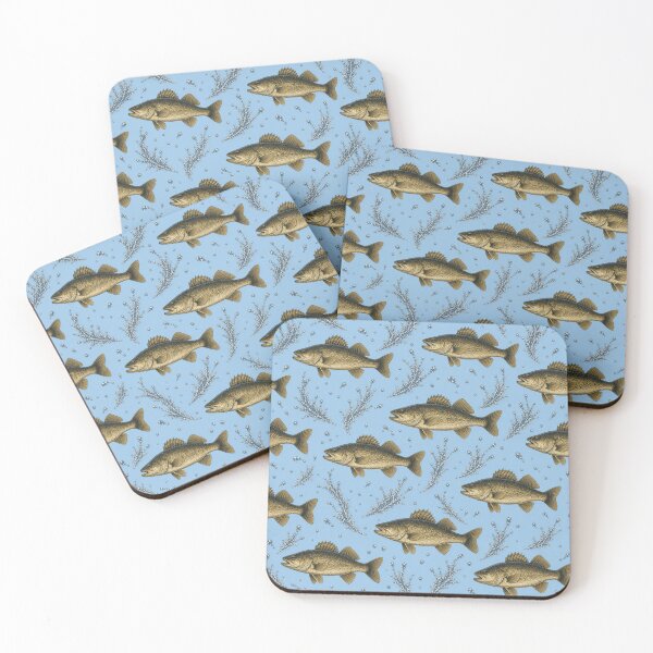 Item preview, Gone Fishing with Walleye Fish designed and sold by cbfineart.