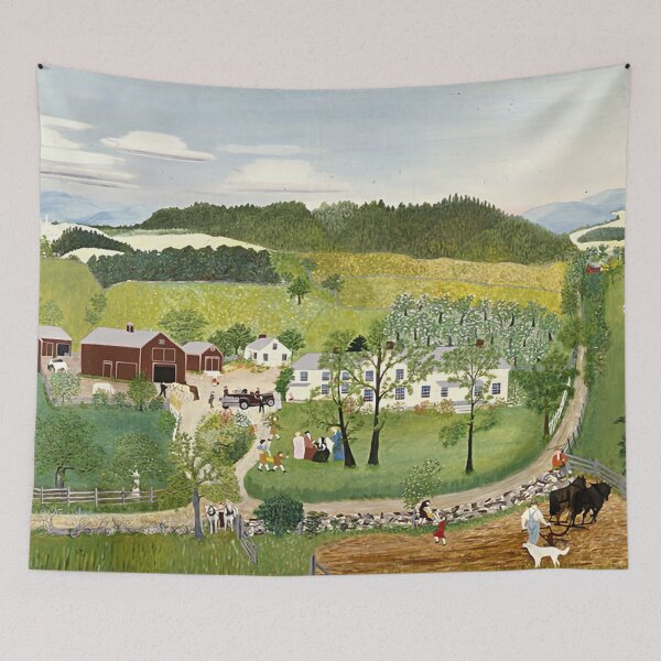 Item preview, grandma moses paintings designed and sold by Bivrgagnon.