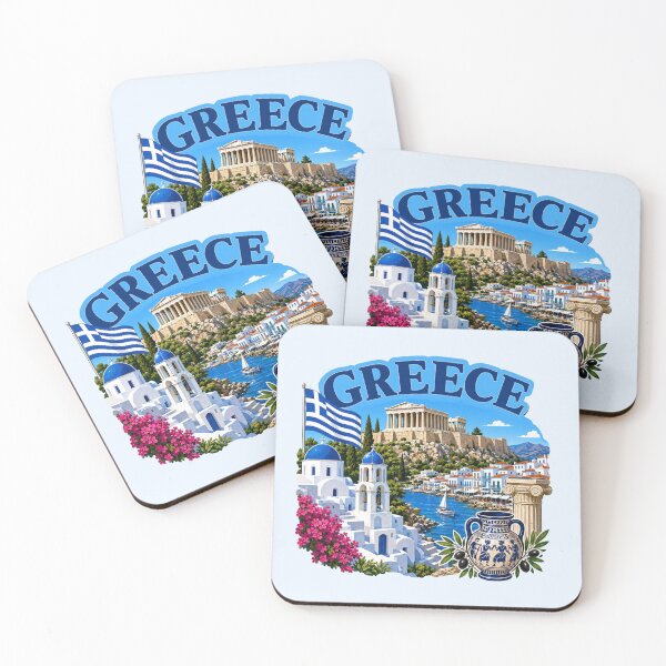 Item preview, Greece - Acropolis Islands and Cultural Heritage designed and sold by Myra365Art.