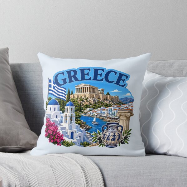 Item preview, Greece - Acropolis Islands and Cultural Heritage designed and sold by Myra365Art.