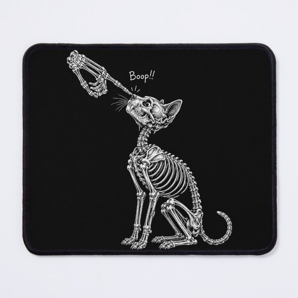 Item preview, Funny Cat Skeleton Hand Boop Halloween Kitty designed and sold by will freed18.