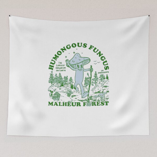 Item preview, Humongous Fungus Malheur Forest Retro Mushroom Hiking Nature designed and sold by Gbriel3.