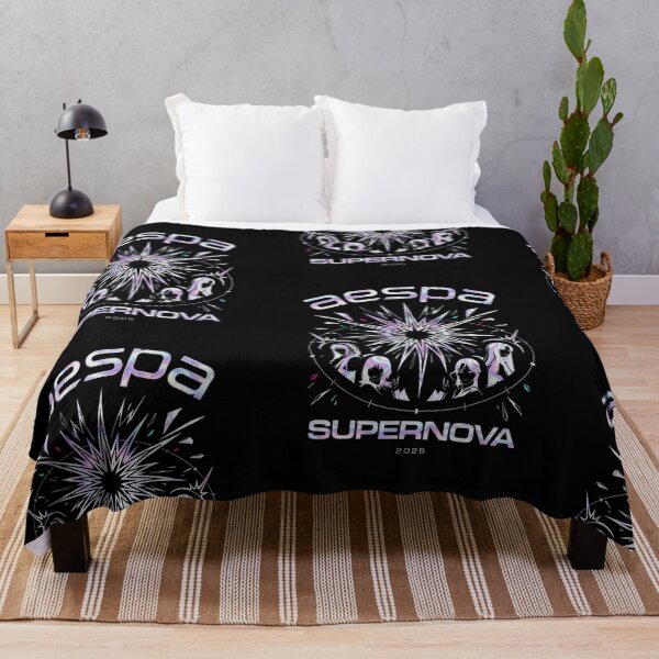 Item preview, AESPA Supernova 2025 Holographic K-Pop Fan Art T-Shirt designed and sold by velorea.