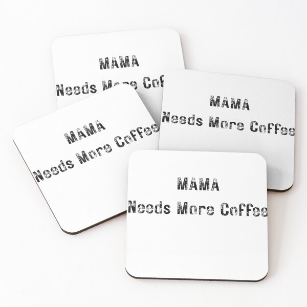 Item preview, MAMA Needs More Coffee Vintage Funny Mom Shirt designed and sold by minikdusler.