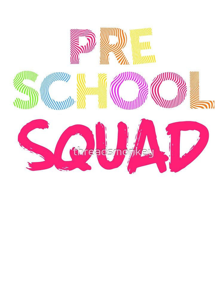 Preschool Design Squad Preschool Pink Light Cute Gift Pre K
