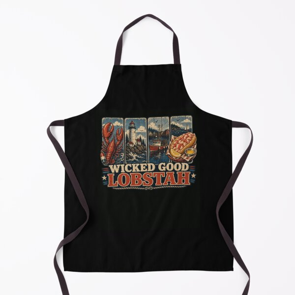 Item preview, New England Coastal Lobstah Roll Vintage Design designed and sold by snowry.