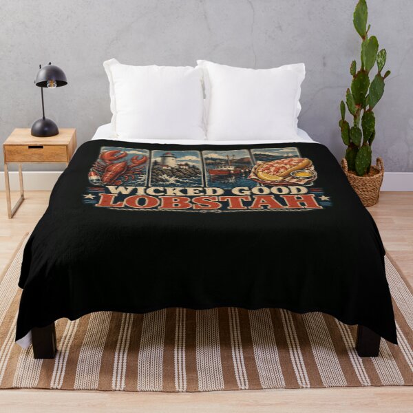 Item preview, New England Coastal Lobstah Roll Vintage Design designed and sold by snowry.