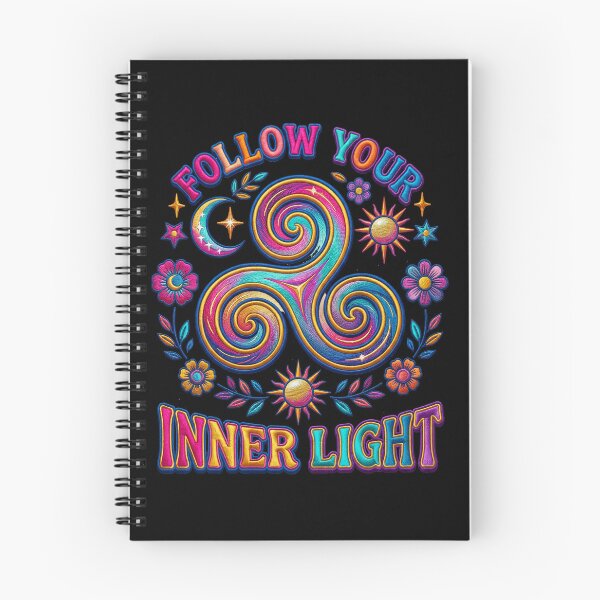 Item preview, Spiritual Inner Light triskelion symbol designed and sold by TeeARTHY.