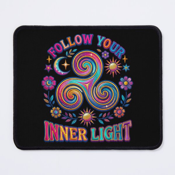 Item preview, Spiritual Inner Light triskelion symbol designed and sold by TeeARTHY.