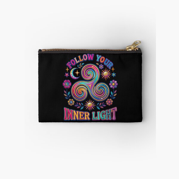 Item preview, Spiritual Inner Light triskelion symbol  designed and sold by TeeARTHY.