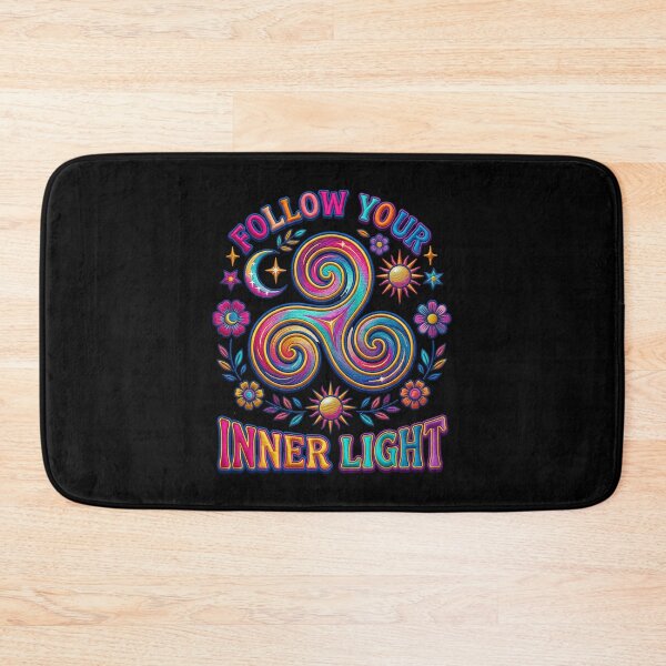 Item preview, Spiritual Inner Light triskelion symbol  designed and sold by TeeARTHY.