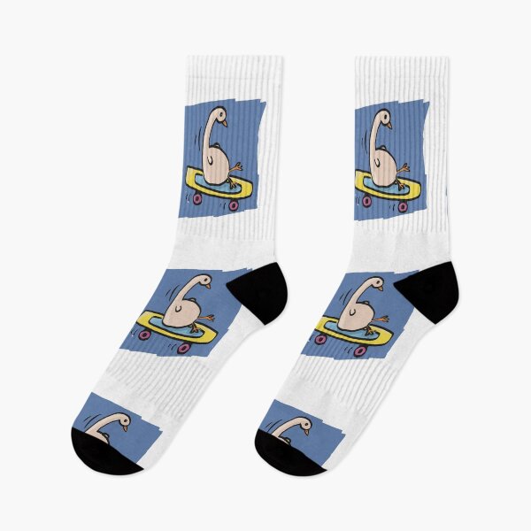 Item preview, Silly Goose on a skateboard designed and sold by SombreroDoodles.
