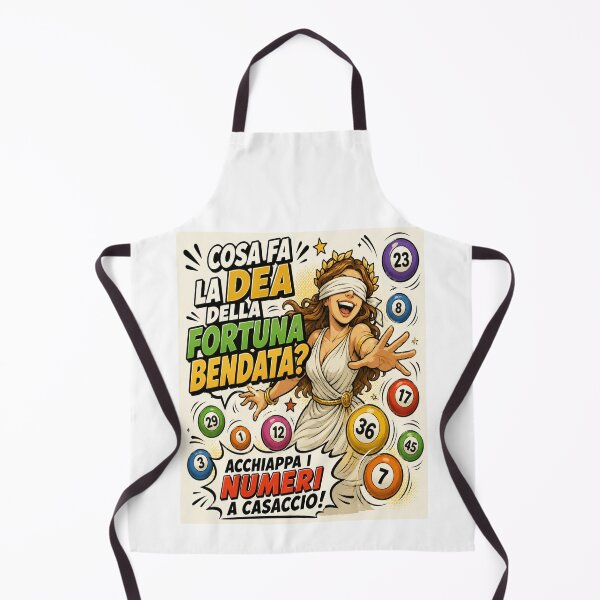Item preview, Funny Lady Luck – Blindfolded Fortune Cartoon Joke designed and sold by RipantinaFantasy .