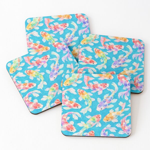 Item preview, koi in the blue designed and sold by ritusdesigns.