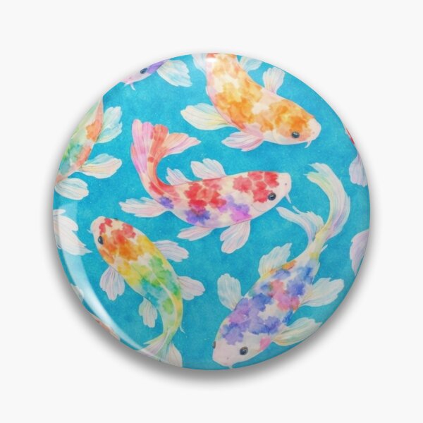 Item preview, koi in the blue designed and sold by ritusdesigns.