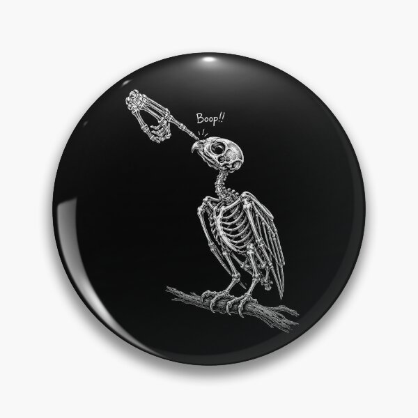 Item preview, Funny Owl Skeleton Hand Boop Halloween Owl Bird designed and sold by will freed18.