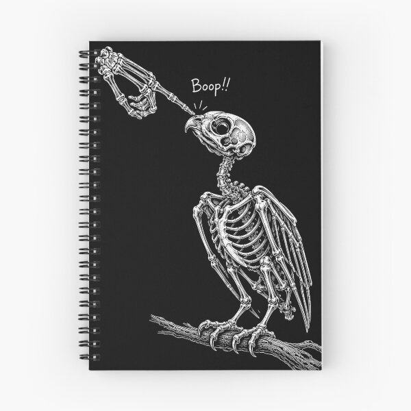 Item preview, Funny Owl Skeleton Hand Boop Halloween Owl Bird designed and sold by will freed18.