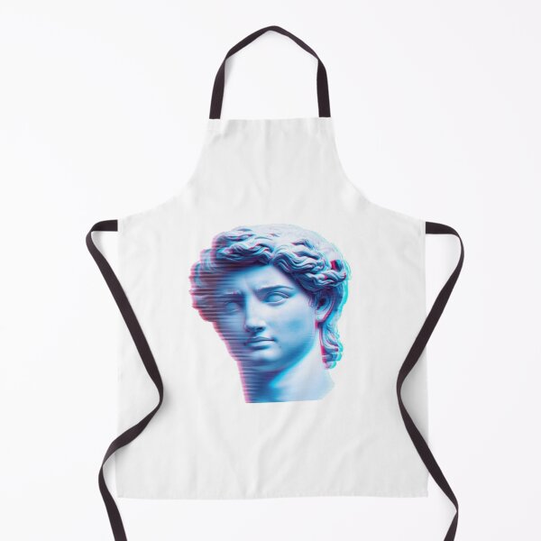 Item preview, Vaporwave Glitch Art Greek Statue Bust Retro Cyber designed and sold by ByKayaPrints.