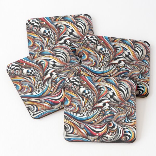 Item preview, Chromatic Vortex – Dance of Infinite Ribbons designed and sold by Catfcreations.