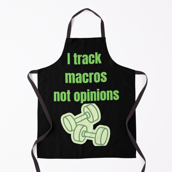 Item preview, I Track Macros Not Opinions - Funny Gym Motivation designed and sold by Funnygiftsstudio .