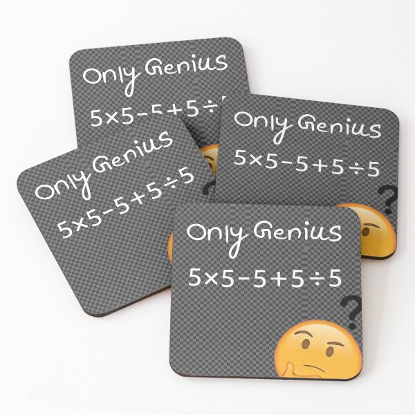 Item preview, Only Geniuses Can Solve This Math Puzzle designed and sold by HayaasBoutique.