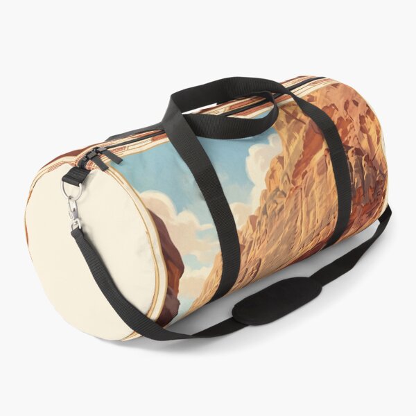 Item preview, Petra Jordan Vintage Travel Art – Treasury, Siq & Rose-Red City designed and sold by Bomax121.