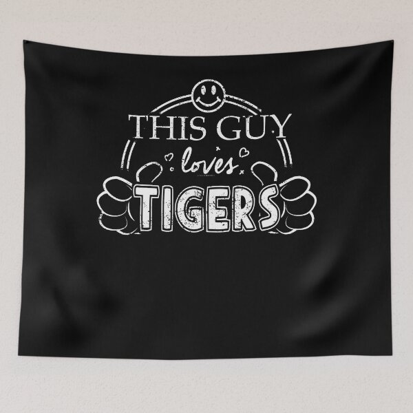 Item preview, Guy Loves Tigers Shirt Vertabrate Zoology Shirt designed and sold by shoppzee.