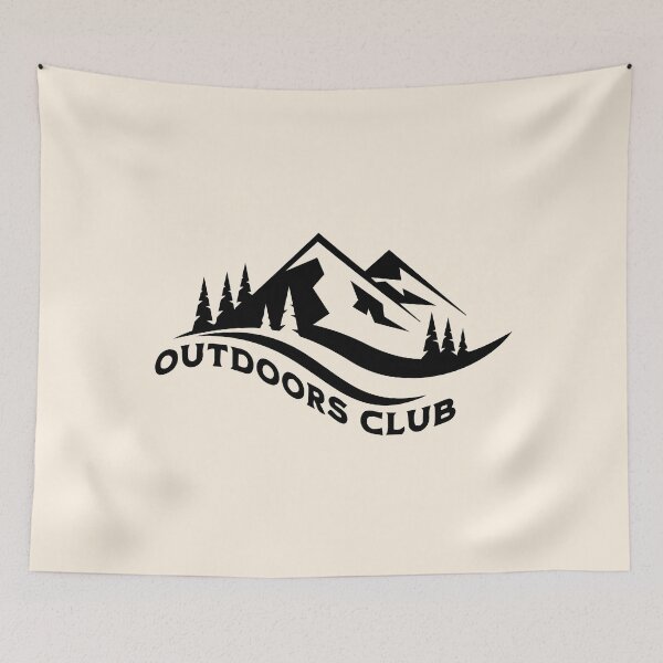 Item preview, Outdoors Club designed and sold by VibetheSeason.