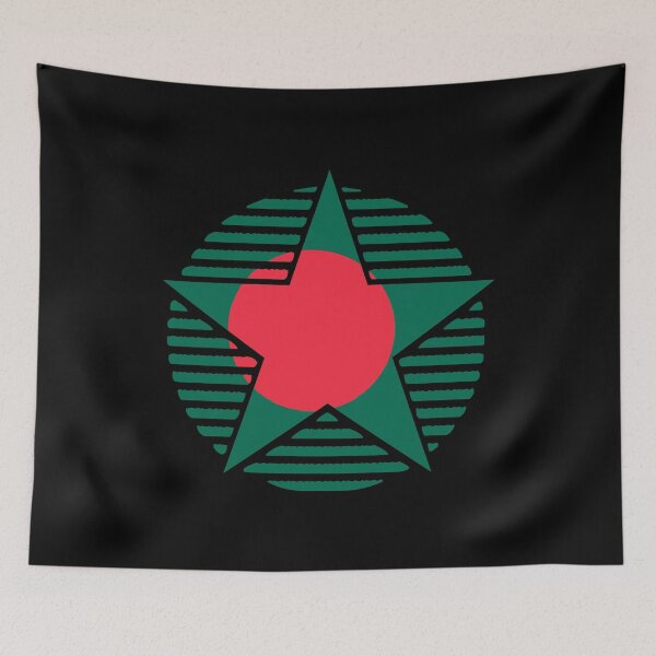Item preview, Retro Bangladesh Flag Star BD designed and sold by shitpostee.
