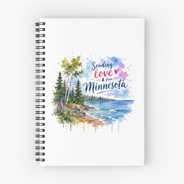 Item preview, Minnesota Love Across the Water designed and sold by BlissBlvdShop.