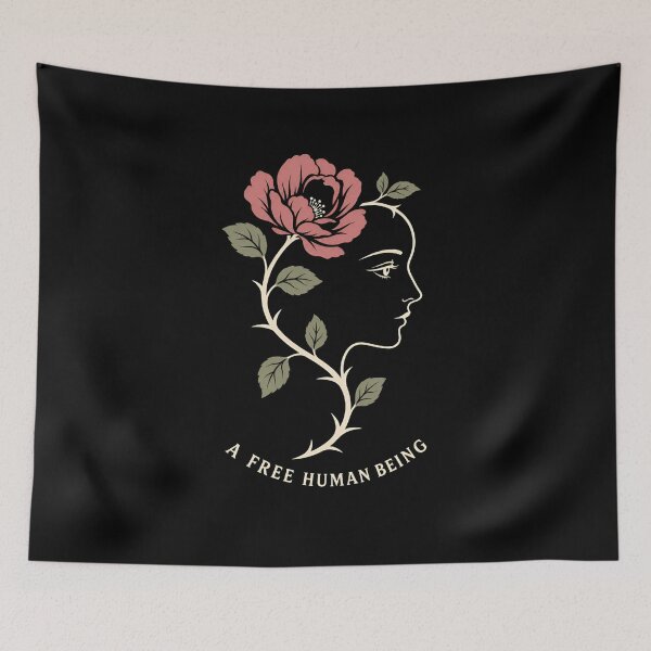 Item preview, Jane Eyre: A Free Human Being in Thorn and Rose designed and sold by Fenay Designs.