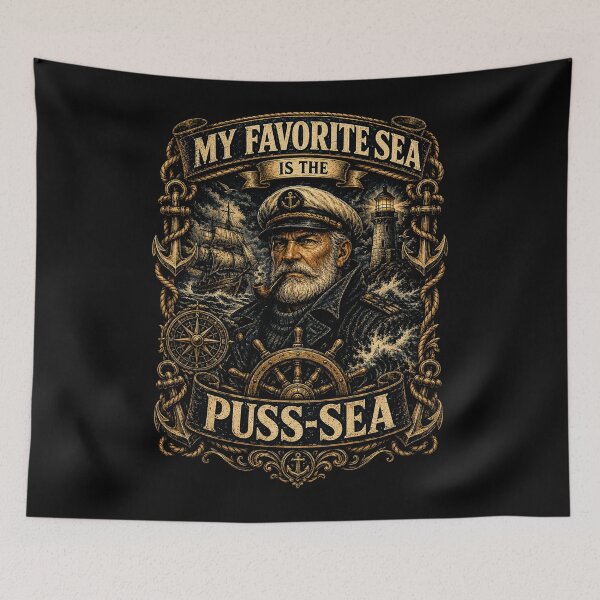 Item preview, My Favorite Sea is The Puss Sea Inappropriate Dirty Men designed and sold by will freed18.