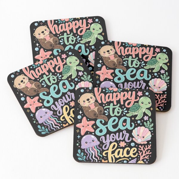 Item preview, Happy To Sea Your Face Back to School Ocean  designed and sold by will freed18.