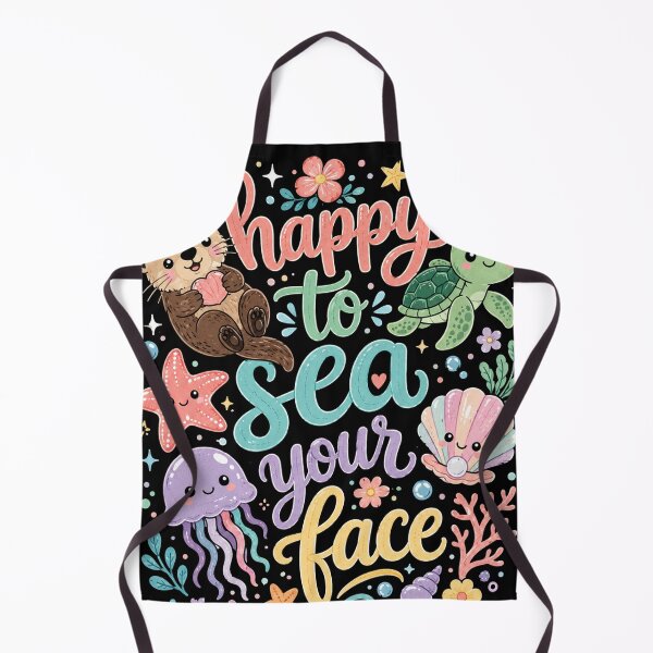 Item preview, Happy To Sea Your Face Back to School Ocean designed and sold by will freed18.