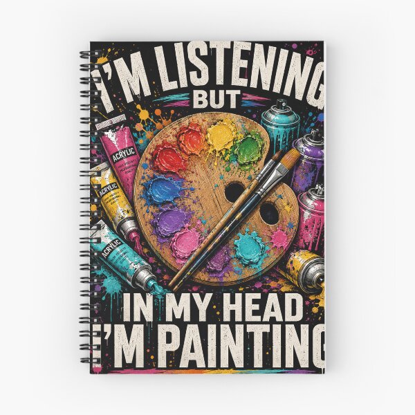 Item preview, I'm Listening But in My Head Im Painting Painter designed and sold by will freed18.