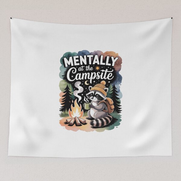 Item preview, Mentally at the Campsite designed and sold by jkrphoto.