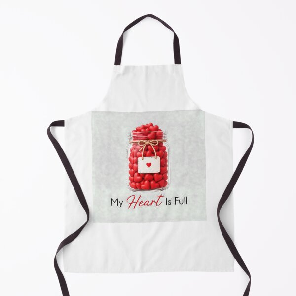 Item preview, My Heart Is Full Minimalist Jar of Hearts Sticker designed and sold by Aliplus+.
