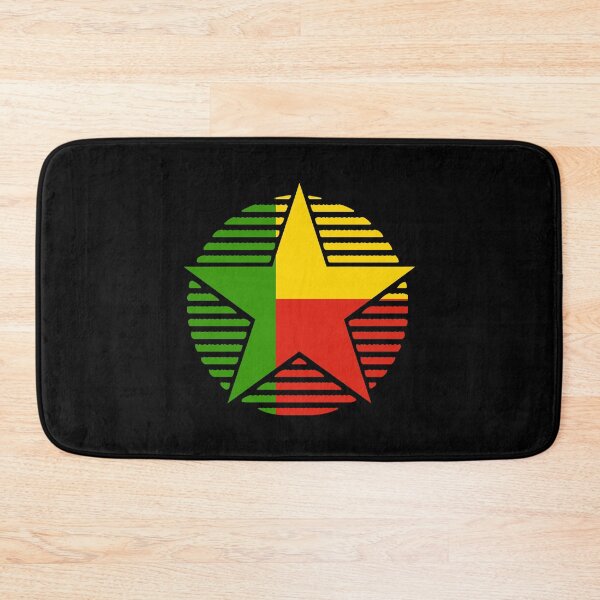 Item preview, Retro Benin Flag Star BJ designed and sold by shitpostee.
