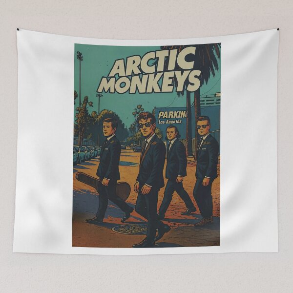 Item preview, Vintage Arctic Monkeys Parking Los Angeles designed and sold by feralgakumso.