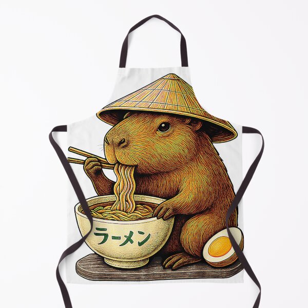 Item preview, cappybara noodles designed and sold by GideonIronwood.