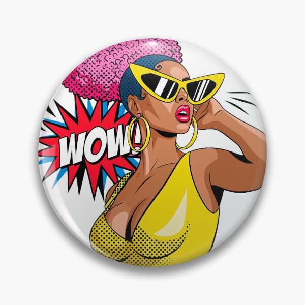 Item preview, Stylish woman retro style 70s, wow designed and sold by TanyaLovus.