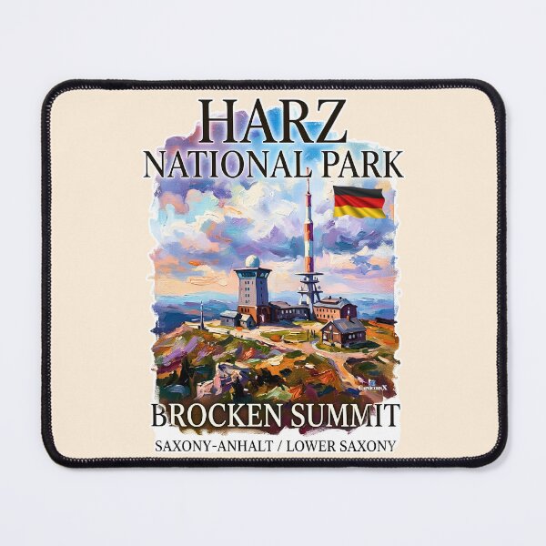 Item preview, Brocken Summit Harz National Park Art designed and sold by EvergreenPark - Tee Studio.