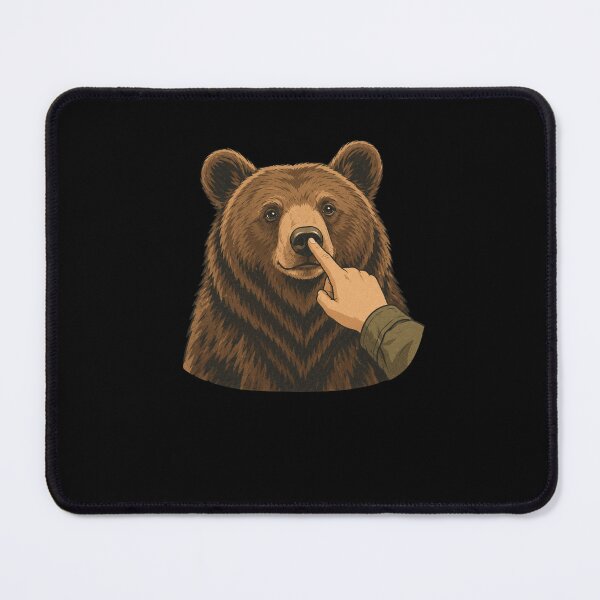Item preview, Grizzly Bear Nose Boop Funny Animal Art designed and sold by snowry.