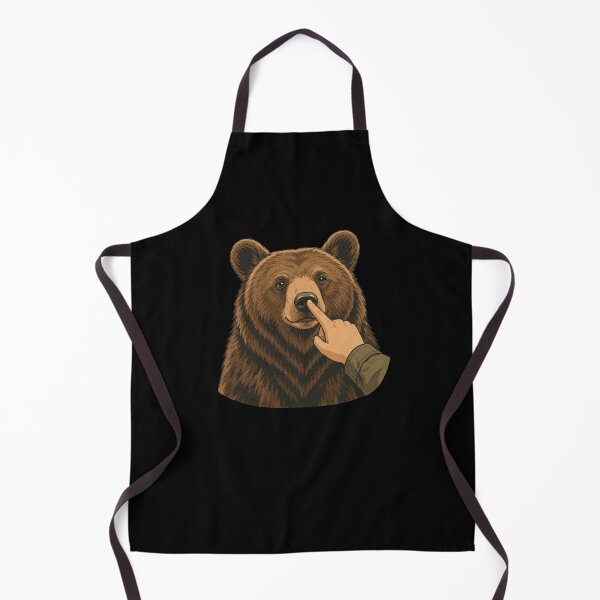 Item preview, Grizzly Bear Nose Boop Funny Animal Art designed and sold by snowry.