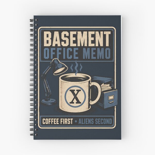Item preview, Basement Office Coffee Survival Memo designed and sold by agearb.