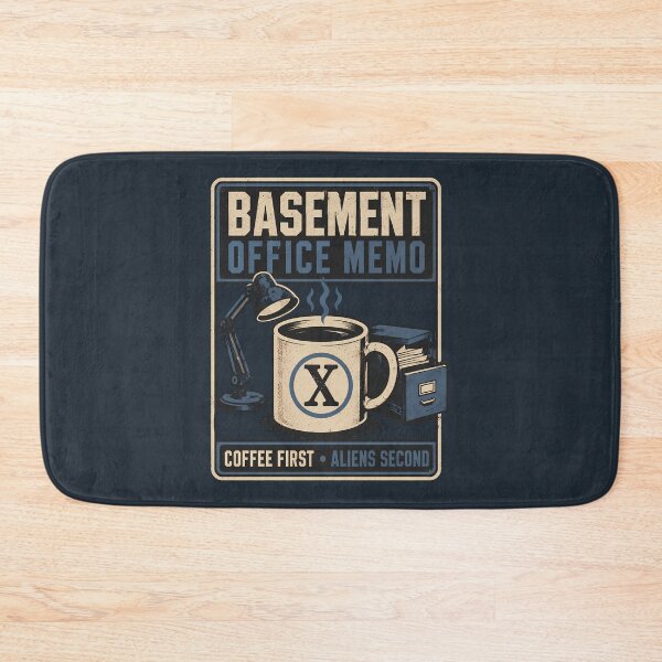 Item preview, Basement Office Coffee Survival Memo designed and sold by agearb.